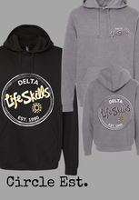 Load image into Gallery viewer, Youth Delta Life Skills &quot;Est. 1990&quot; in circle
