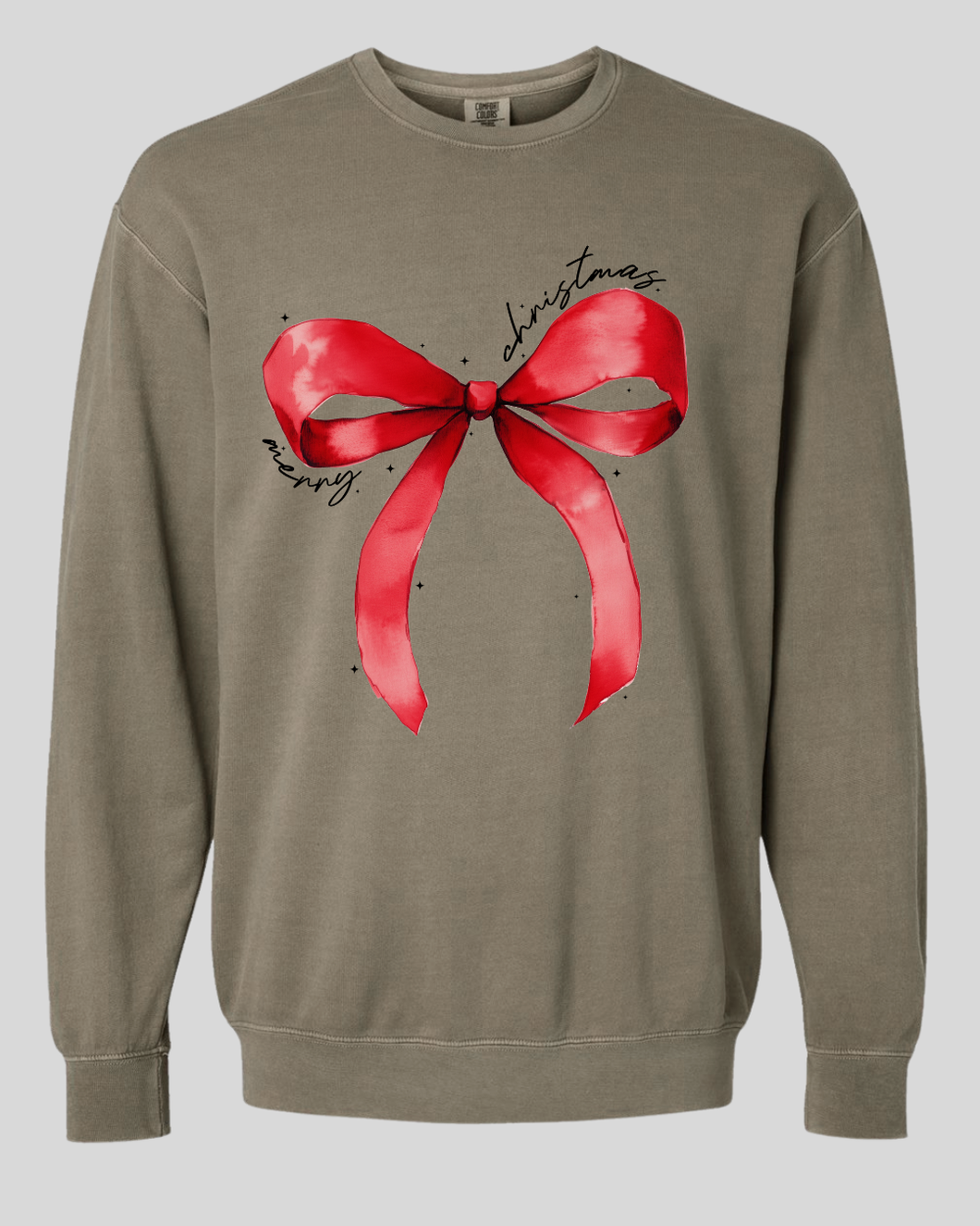 Merry Christmas Red Bow